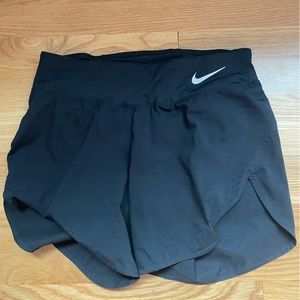 Black Nike DriFit running shorts